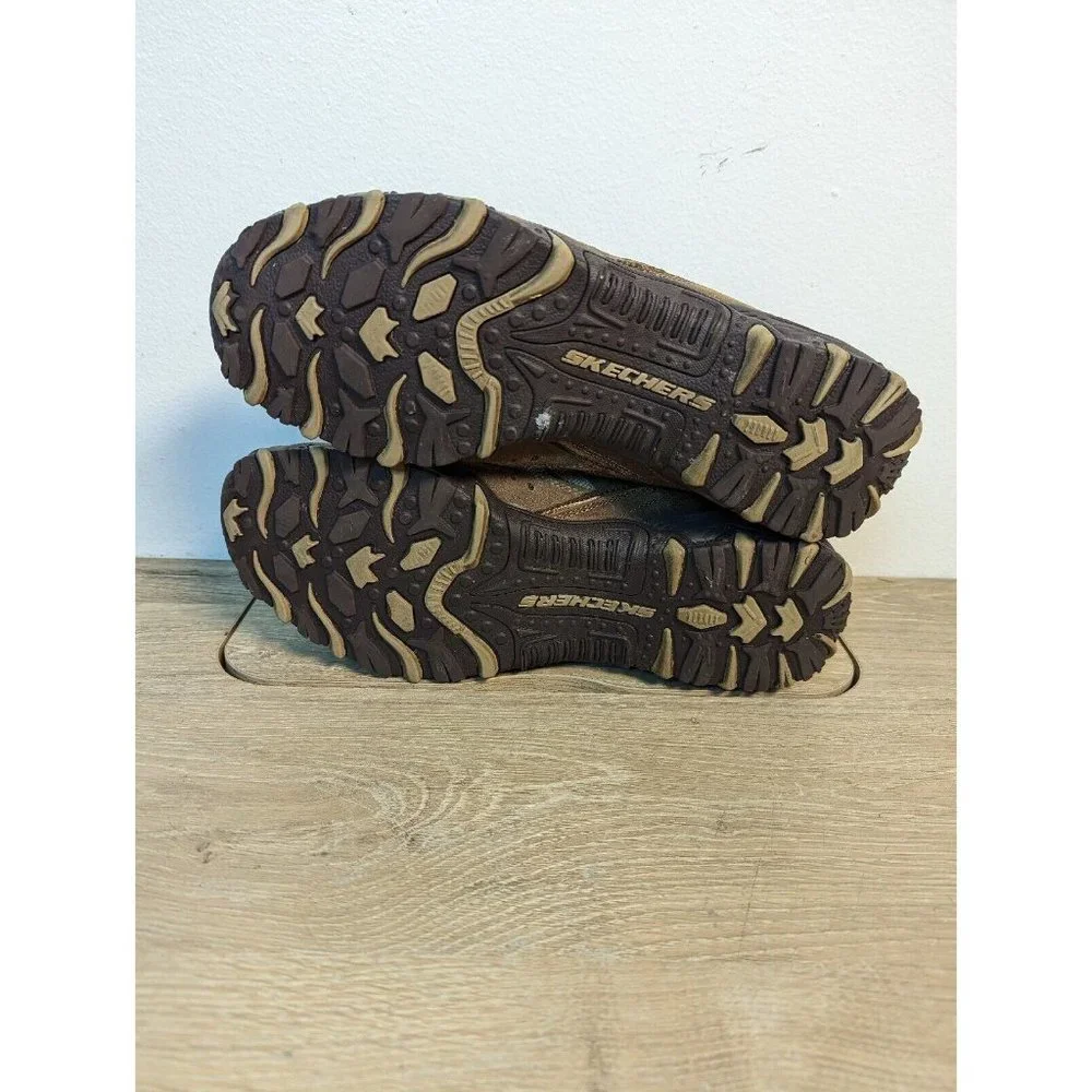 Skechers Womens Compulsions Blender 46884 Brown Casual Shoes Sneakers Size 10 - Picture 8 of 9